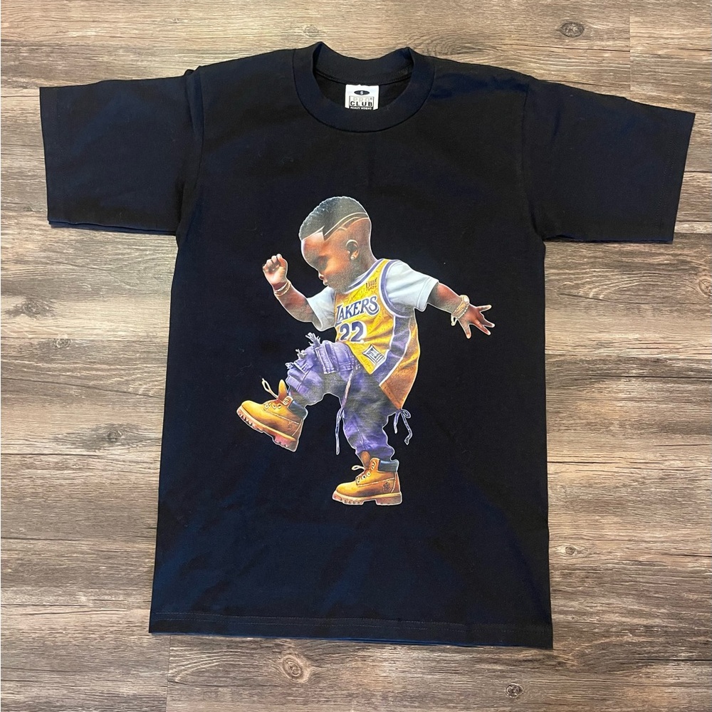 Men’s lakers Graphic T-Shirt - Black